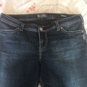Silver Suki mid super skinny